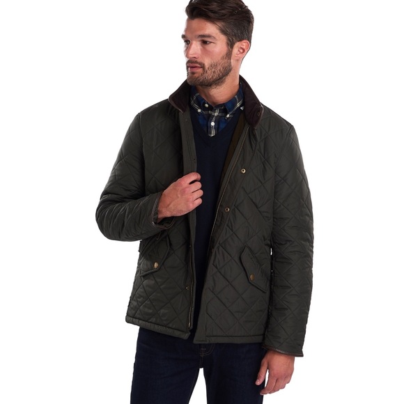 Barbour Powell Barbour Grand Black Quilted Coat Barbour